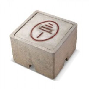 CAJA DE REGISTRO DE CONCRETO PARA POZO A TIERRA CON TAPA